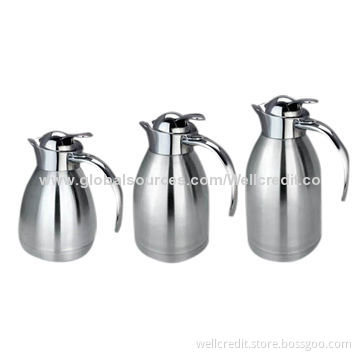 Hot sell stainless steel vacuum coffee pot, easy to use